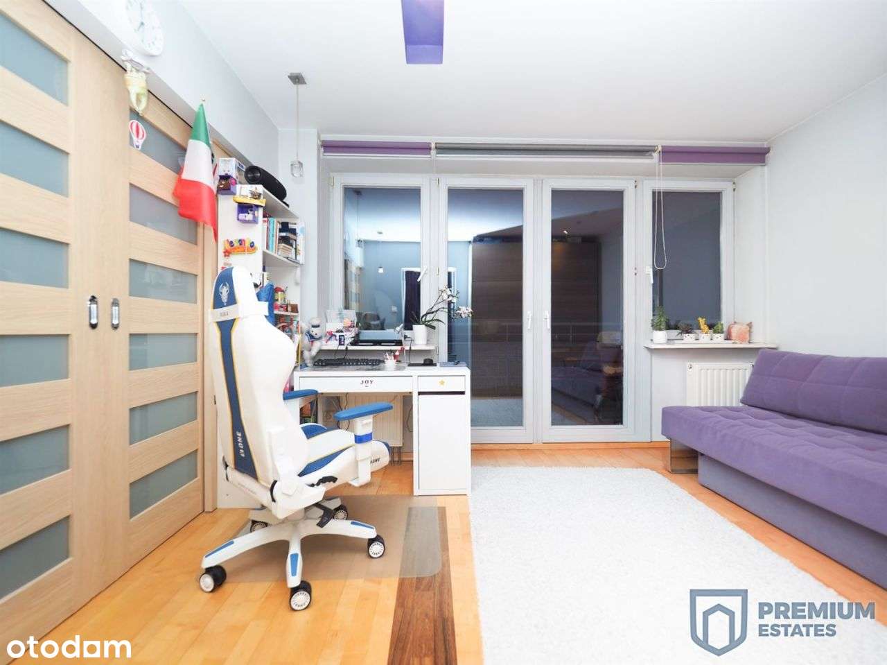 Słoneczne mieszkanie - 3 pokoje - balkon-8