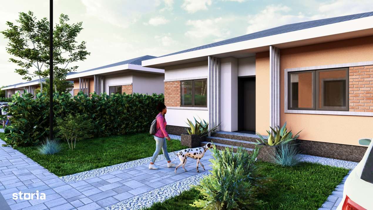 Casa 4 camere parter 105mp | 0 comision TVA inclus | Tunari |Complex r - Imagine principală: 3/19
