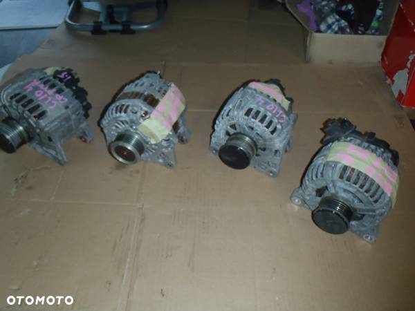 alternator nissan note juke renault clio II III IV captur megane espace peugeot 207 208modus 1.5 jak nowy oryginał - 1