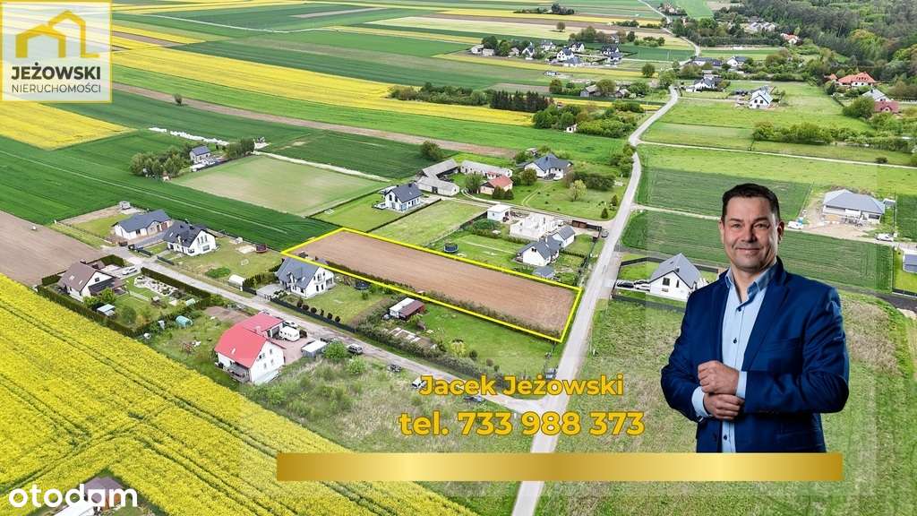 Szeroka działka 27 arów, media, Majdan Mętowski. - Pełny obrazek: 5/7