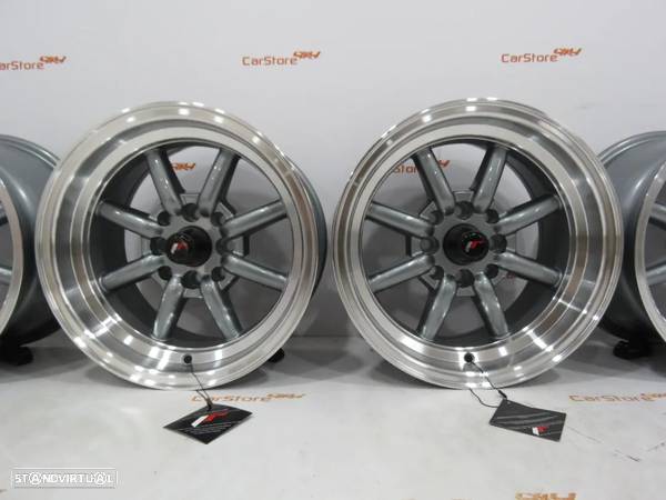 Jantes  Japan Racing JR19 14x7 ET0 4x100/114 Gun Metal - 2