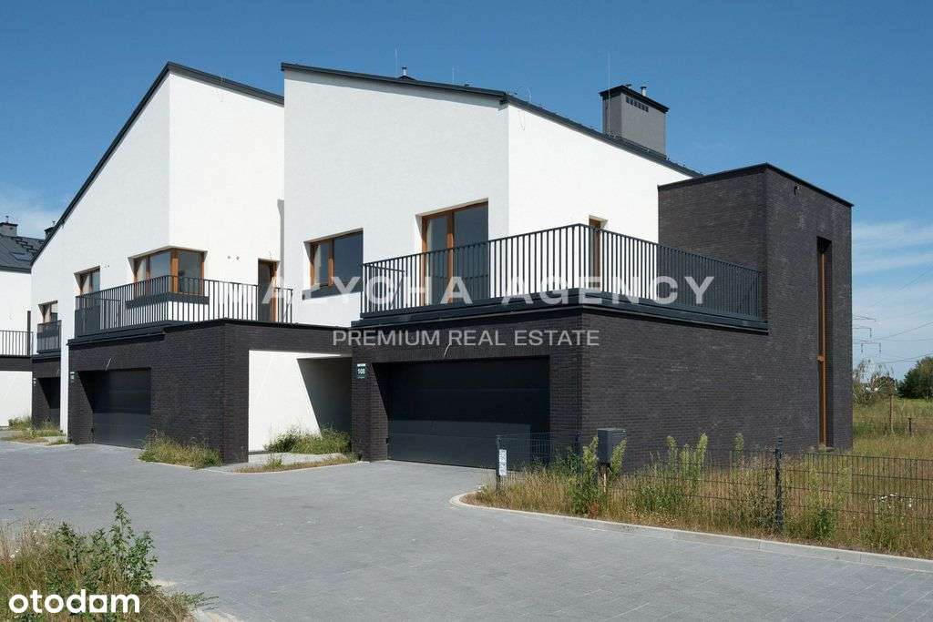 Nowoczesne domy w zabudowie bliźniaczej Konstancin-3