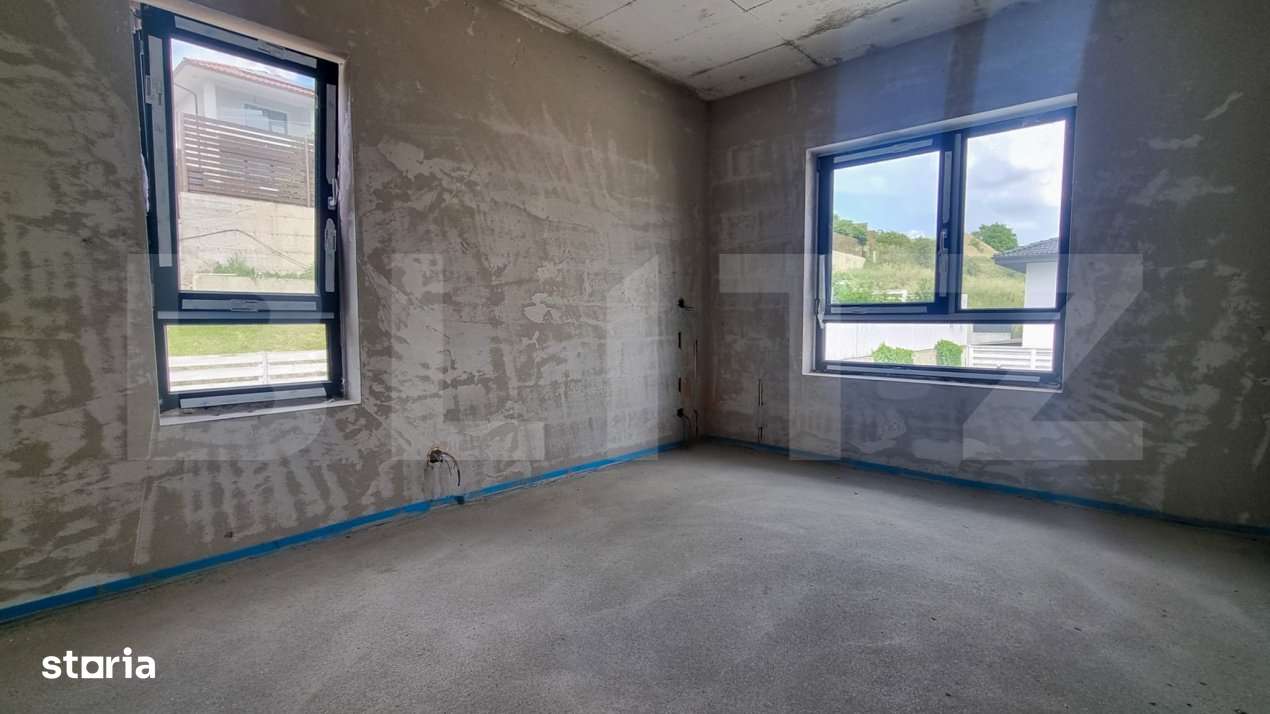 Duplex cu CF, 153mp, 250mp curte, semifinisat, zona Voronet - Imagine principală: 5/14