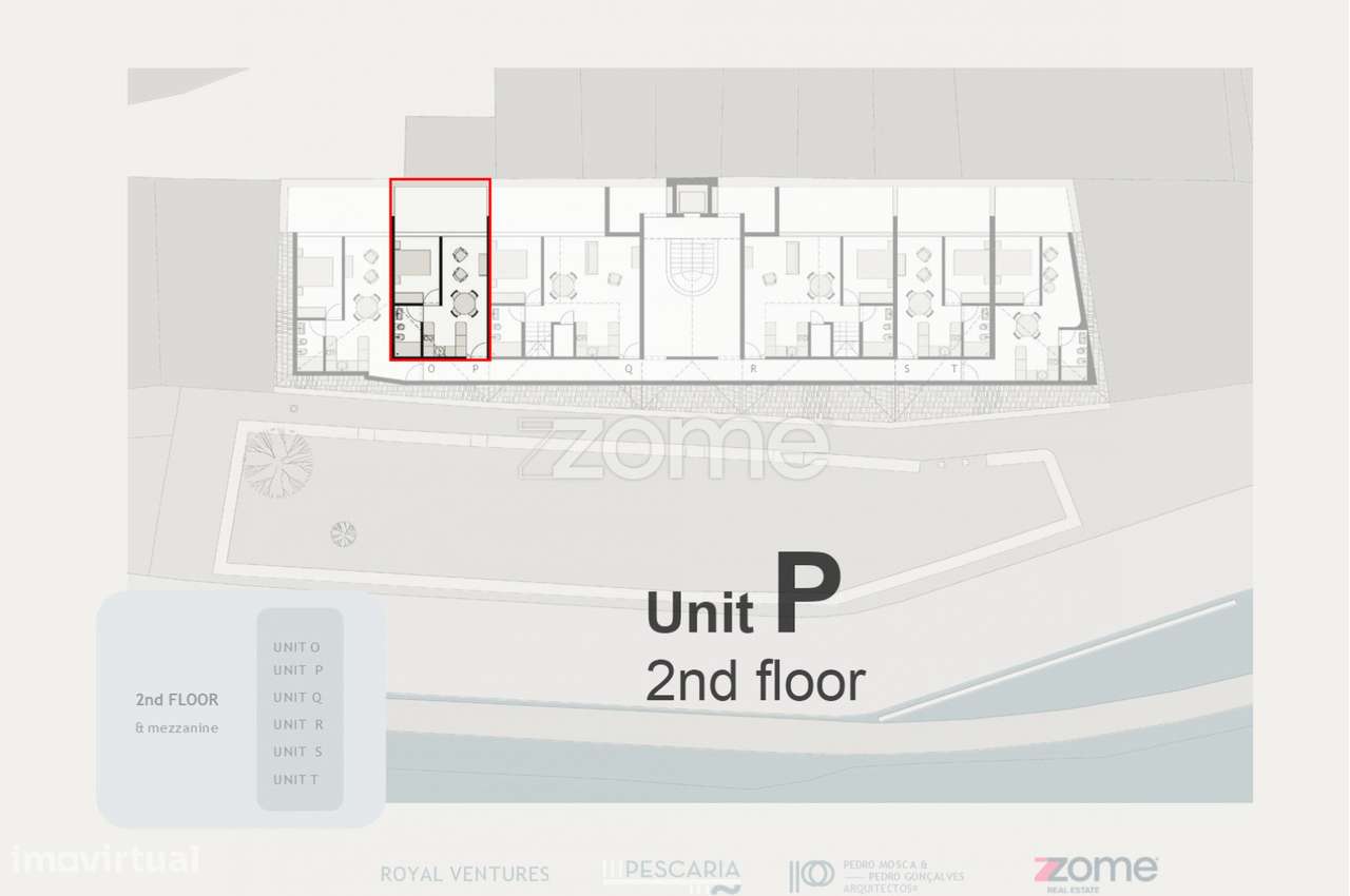 Apartamento T1 novo, terraço e garagem, Vila Nova de Gaia (Fração P... - Grande imagem: 4/18