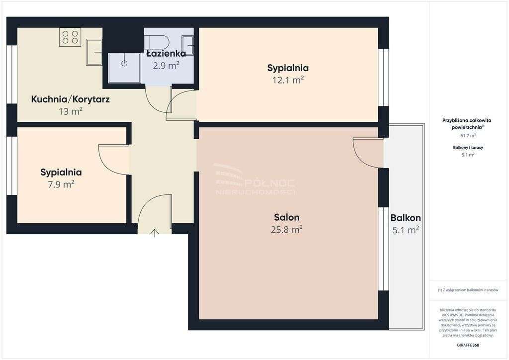 Funkcjonalne mieszkanie na ul. Śniadeckiego! - Pełny obrazek: 3/10