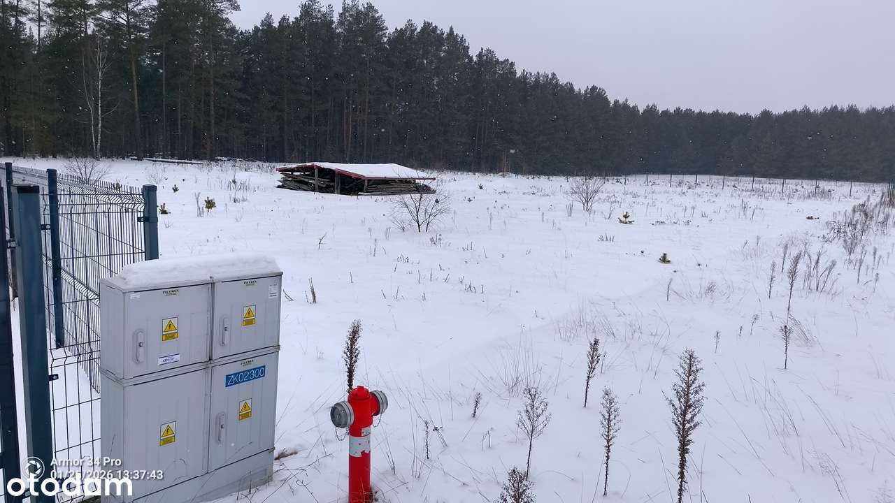 Działka we wsi Piaski z Pozwoleniem na budowę Puszcza Białowieska-1