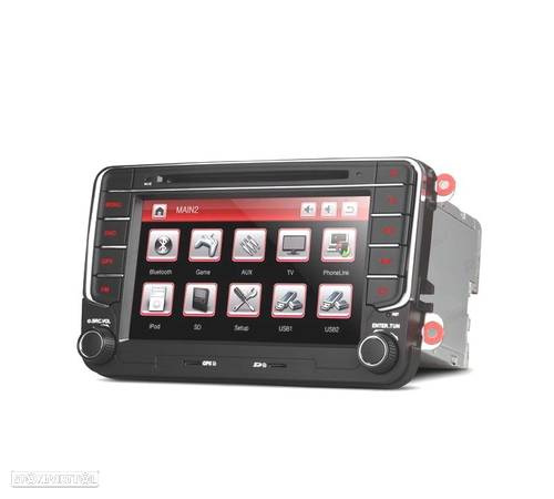 AUTO RADIO 2DIN 7" PARA SEAT USB GPS TACTIL HD 2004-2016 - 4