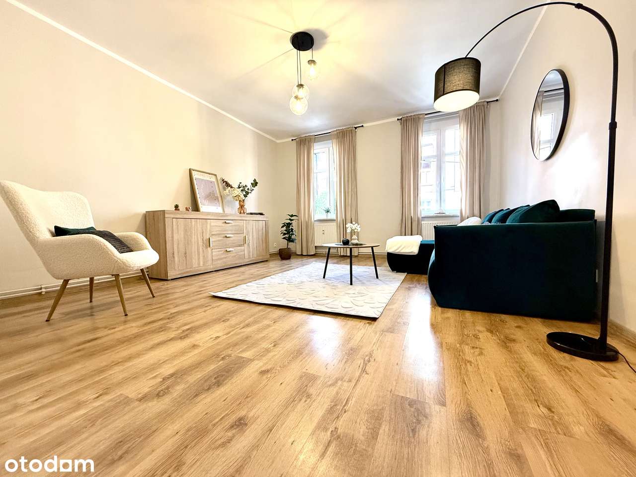 3 pokojowe mieszkanie z ogrzewaniem miejskim - Nowy Bytom - Pełny obrazek: 5/14