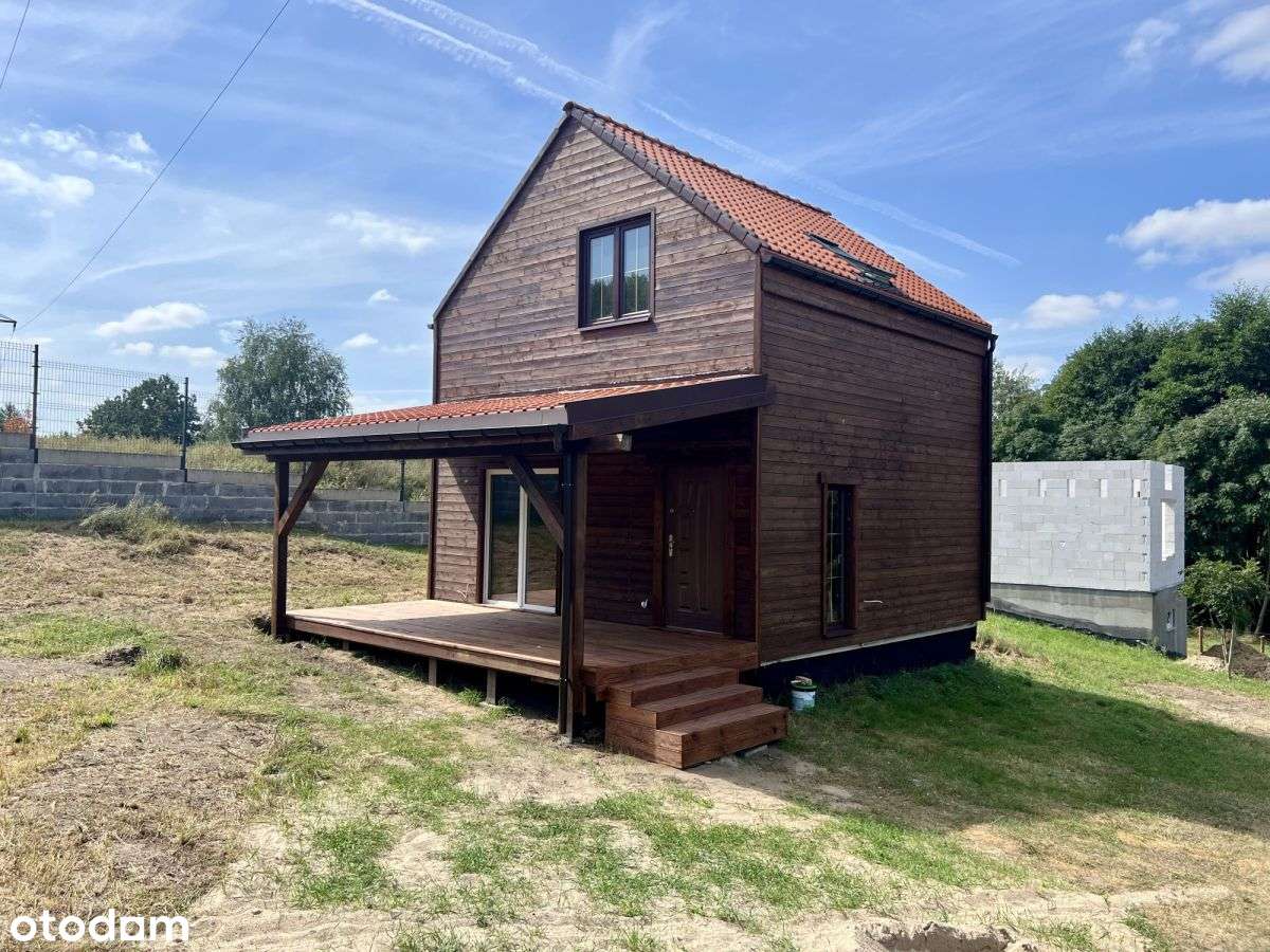 Nowy dom 70 m2 przy jeziorze, działka własnościowa-8