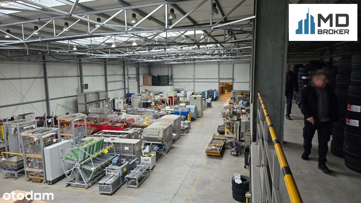 Obiekt produkcyjno-magazynowy + biura/działka 1,8h-3