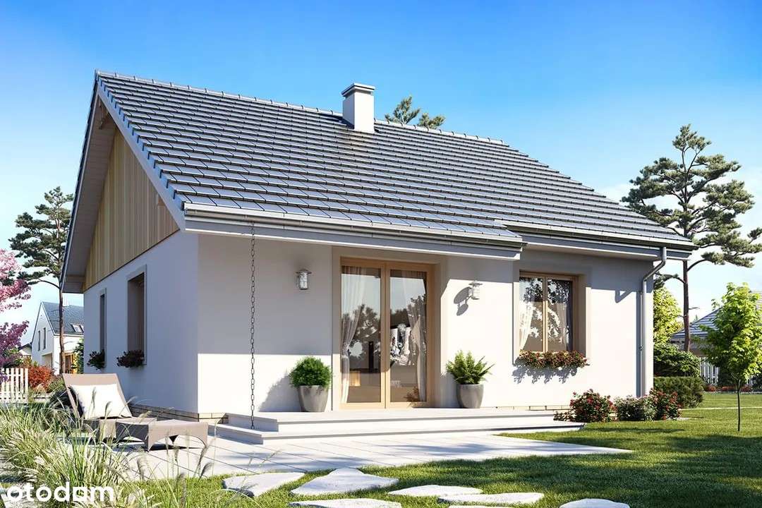 Nowoczesny dom jednorodzinny w Mikołajewie – projekt Zosia 4! - Pełny obrazek: 2/7