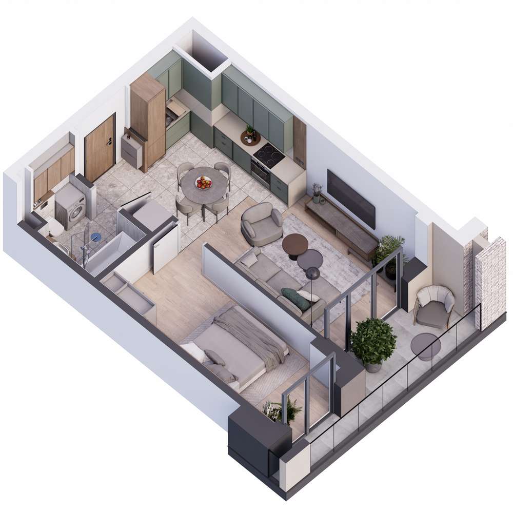 Wyszyńskiego Pstrowskiego | 2-pok. | 75/WP.A - Pełny obrazek: 3/16