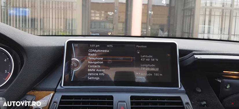 Navigatie auto cu Android Bluetooth GPS USB dedicata BMW X5 E70 2009- - 1