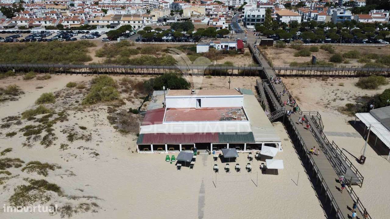 Restaurante na Praia de Altura, na areia, vista mar - Grande imagem: 4/40