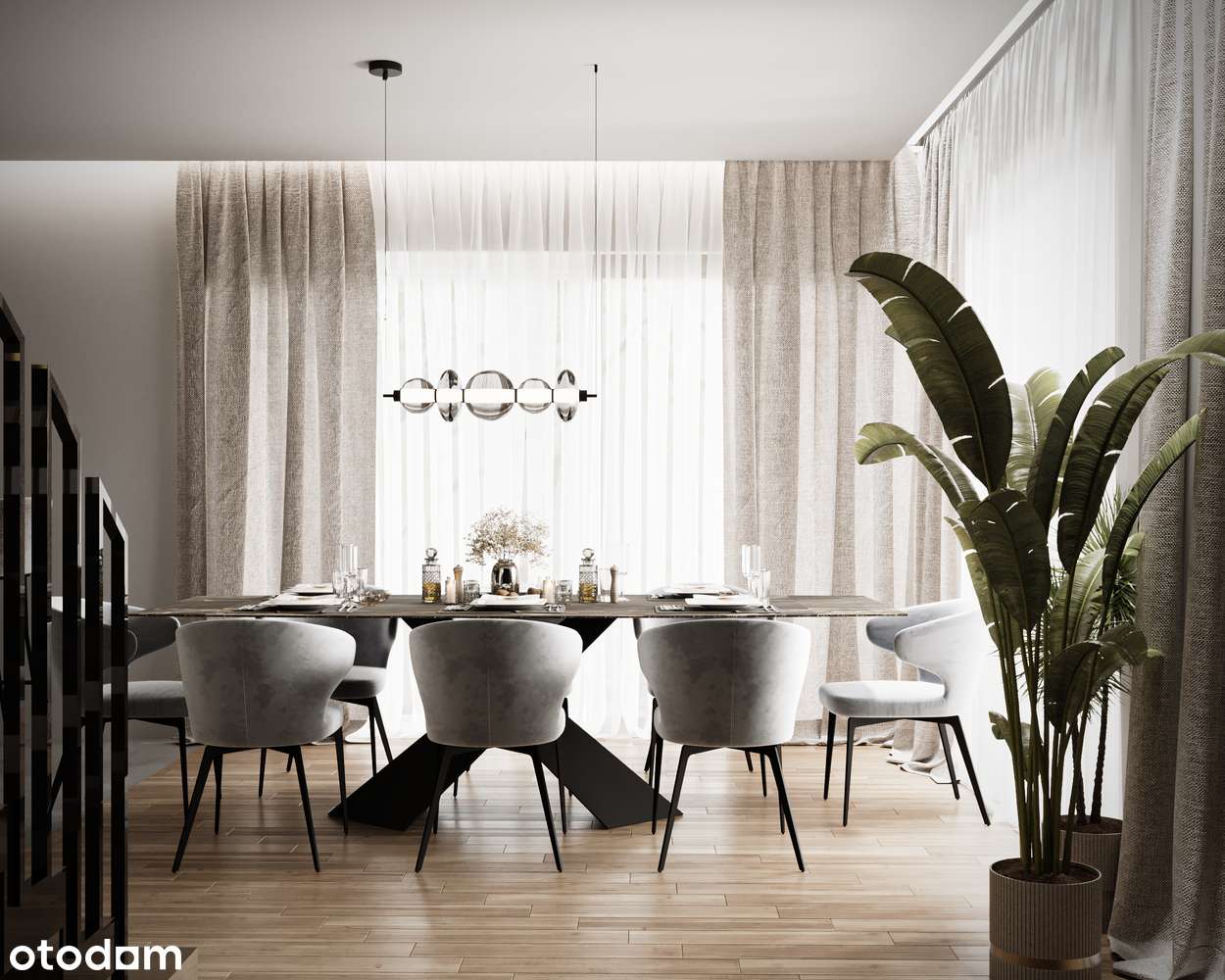 Nowoczesna rezydencja pod Białymstokiem – wysoki salon i duża działka - Pełny obrazek: 5/7