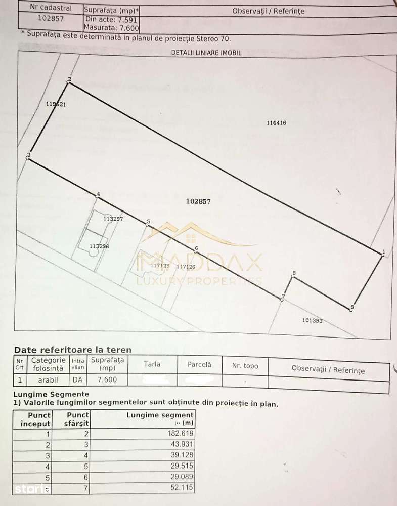 Teren **7600mp** // 44m deschidere // Voluntari - Imagine principală: 1/2