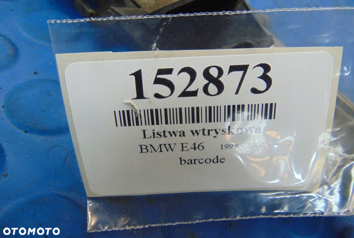 BMW E46 1.9 LISTWA WTRYSKOWA 7506158 - 4