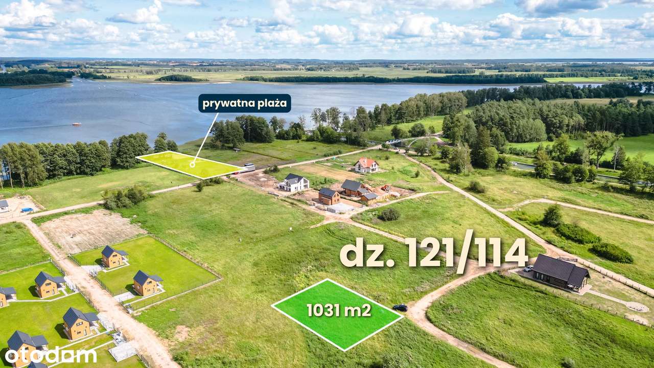 Szukasz działki budowlanej z MPZP, mediami i dostępem do jeziora? - Pełny obrazek: 5/14