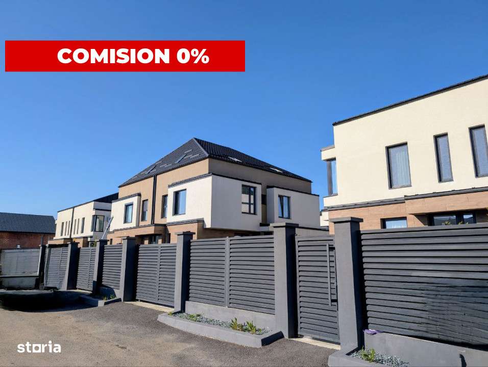 Vile cuplate  premium /Design modern/Otopeni/Finisate-0