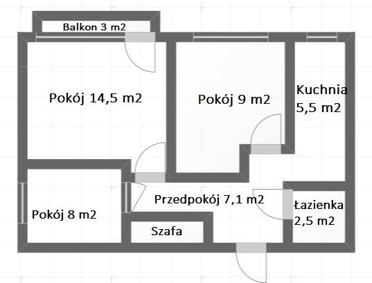 Mieszkanie, Lublin, LSM, ul. Balladyny, 3 pokoje
