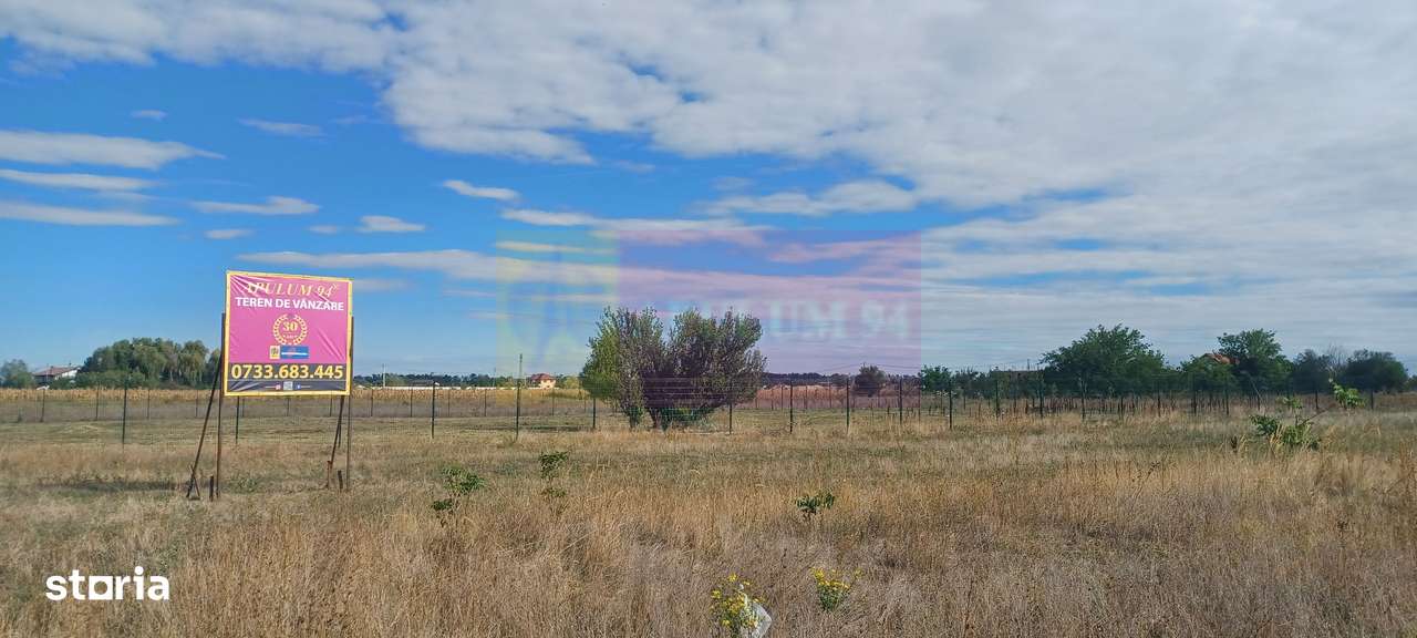 Gulia, teren rezidențial 1500 mp, cu utilități - Imagine principală: 3/4