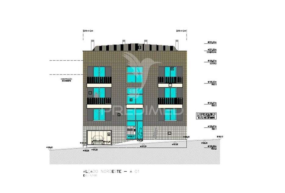 Terreno urbano projeto aprovado prédio residencial, Ramada - Grande imagem: 4/12