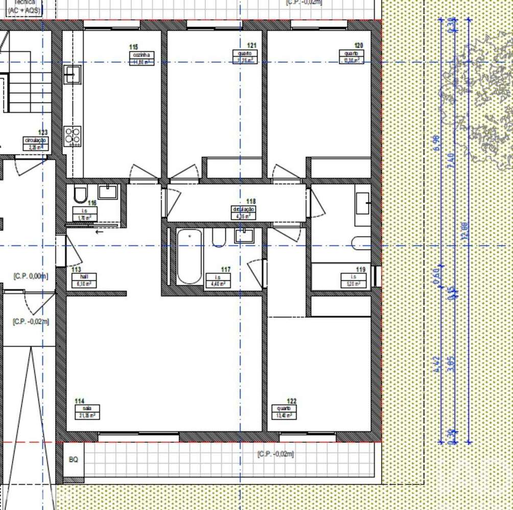 Apartamento T3 em Mexilhoeira Grande de 198,00 m2 - Grande imagem: 5/9