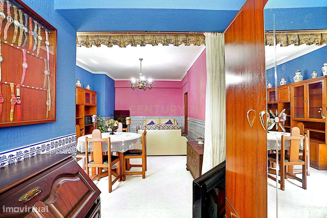 Apartamento T3 convertido em T2 em Linda-A-Velha - excelente localizaç-4
