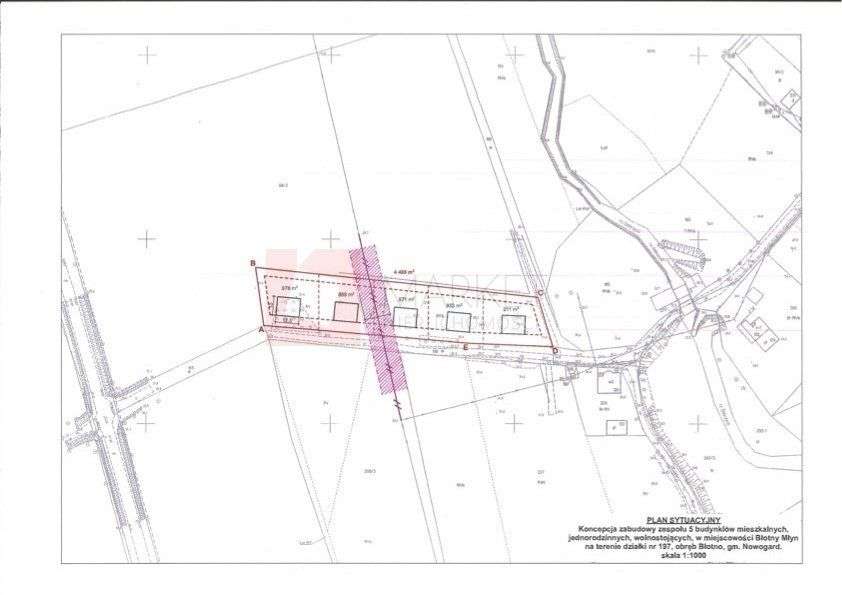 Błotny Młyn 903 m2 działka przy lesie na sprzedaż!-6