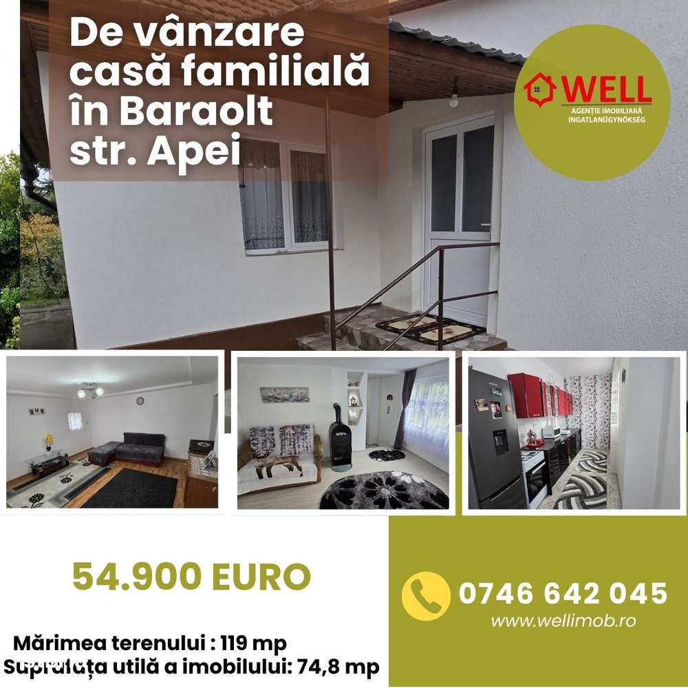 De vânzare casă familială în Baraolt, str. Apei - Imagine principală: 1/12
