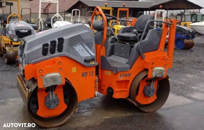 Hamm HD 12 VV Cilindru Compactor - 6