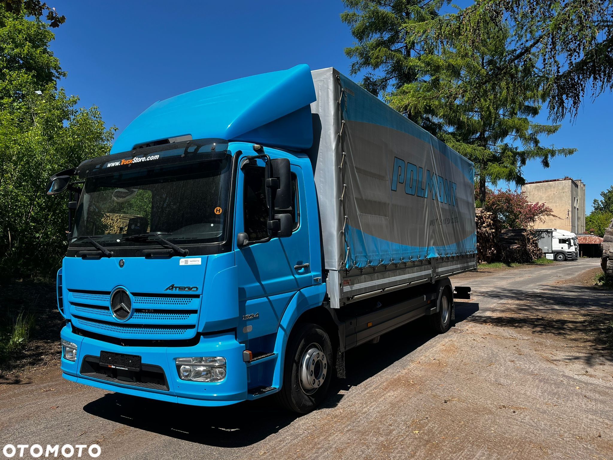 Mercedes-Benz ATEGO 1324L BURTO-PLANDEKA 7.20 m I EURO-6 - 1