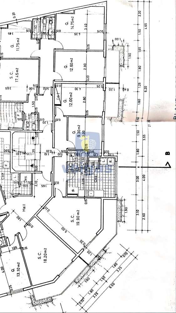 Apartamento T2 no Bairro Azul, no Centro de Caldas da Rainha, com 124-16