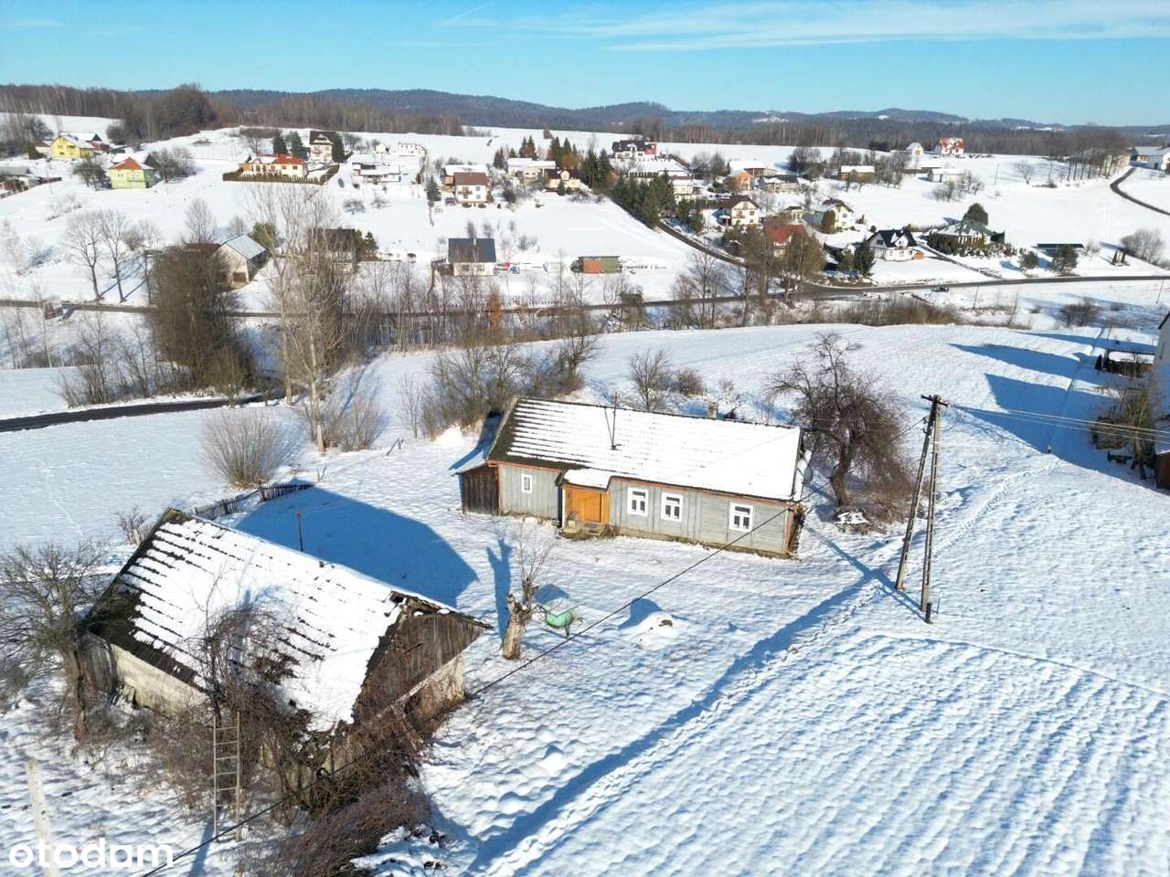 DREWNIANY DOMEK Z KLIMATEM I PIĘKNYM WIDOKIEM NA WZGÓRZACH OLSZYN!!!-15