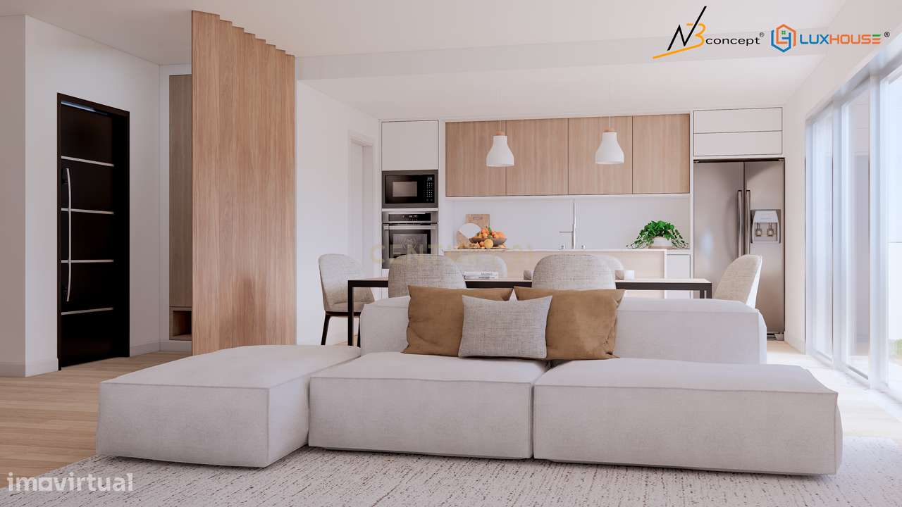 Moradia em banda T4 com Piscina  , zona Fernão Ferro-6