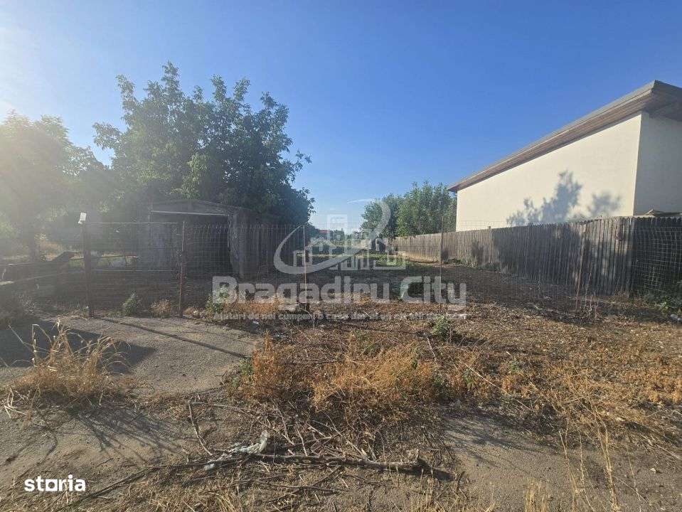 Teren ingradit pentru casa Cornetu-2