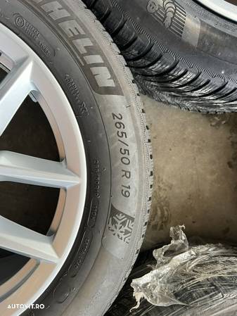 vând set jante originale  BMW X5-G05 pe 19” cu anvelope de iarnă - 6