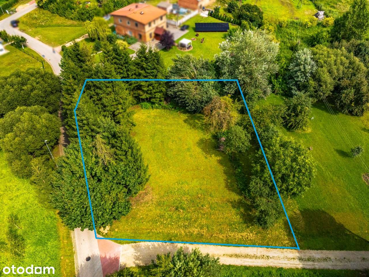Działka z pozwoleniem na budowę i projektem niewielkiego domu! - Pełny obrazek: 5/9