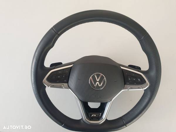 Volan VW R LINE; AIRBAG, PADELE SI COMENZI - CUTIE AUTOMATA - 2