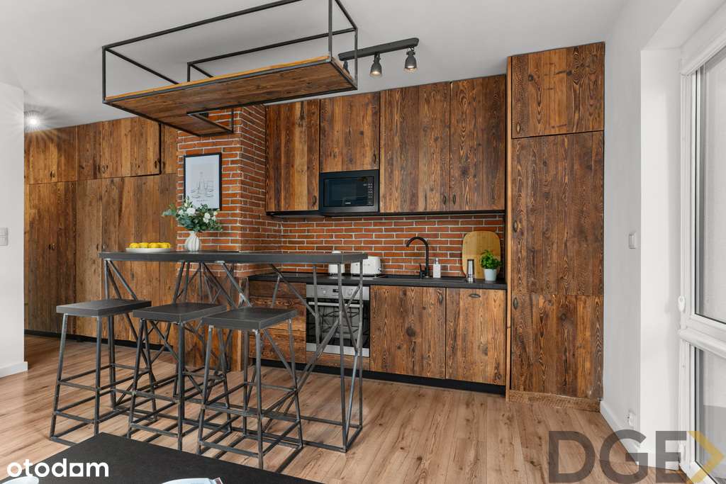 Loftowy klimat i prywatny ogródek | 54 m², Kraków-5