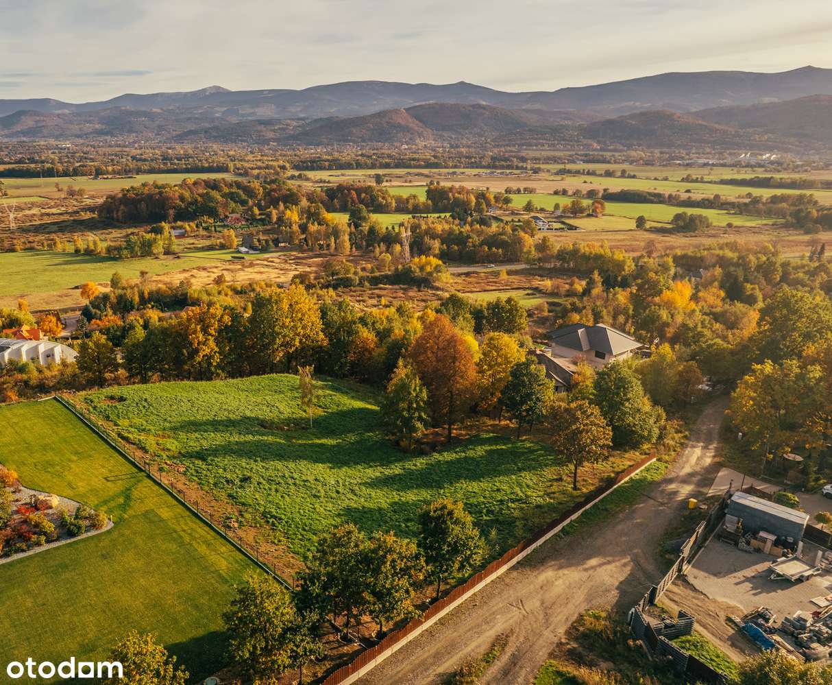Działka budowlana z bezpośrednim widokiem na Karkonosze!-10