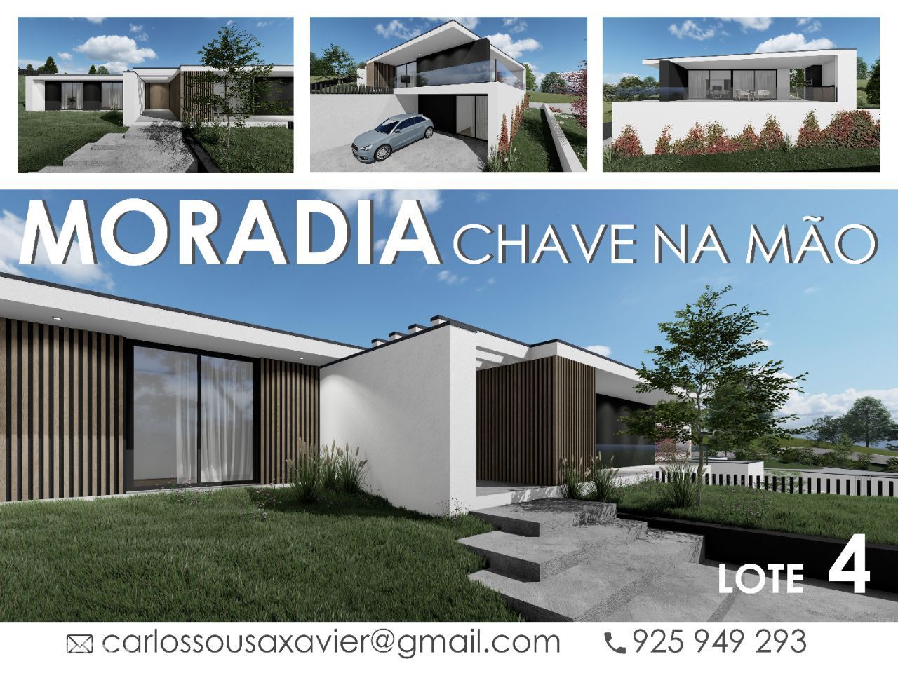 Moradia T3 Nova em ARCA Ponte de Lima