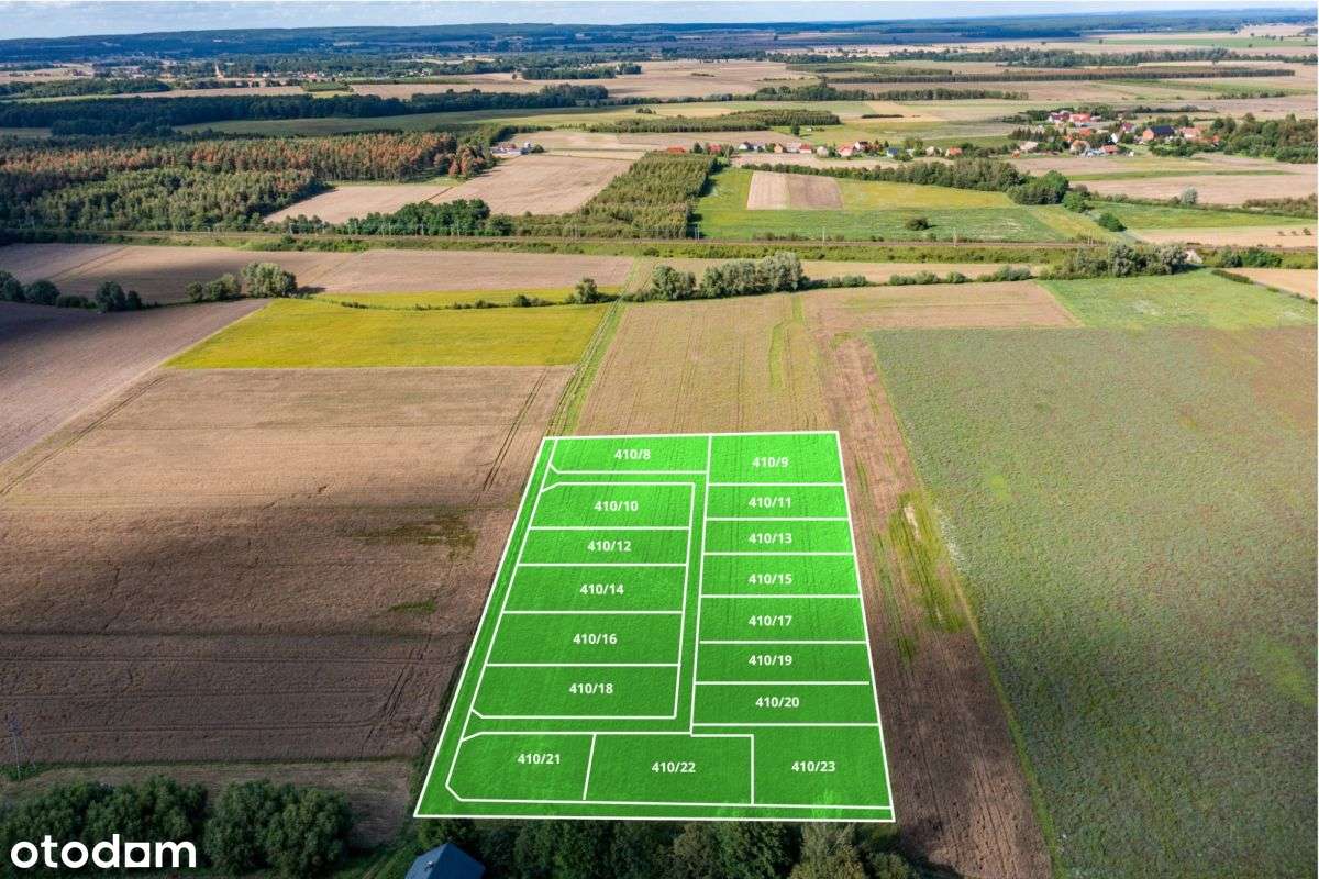 Działki budowlane pod Lubinem - Pełny obrazek: 2/4