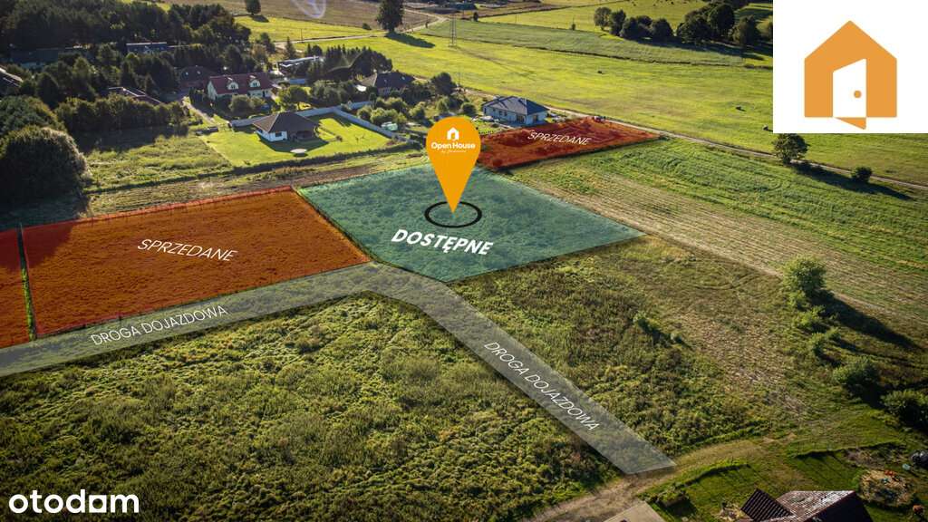 Działka budowlana 2 571 m² – Łaniewo, gm. Goleniów-1