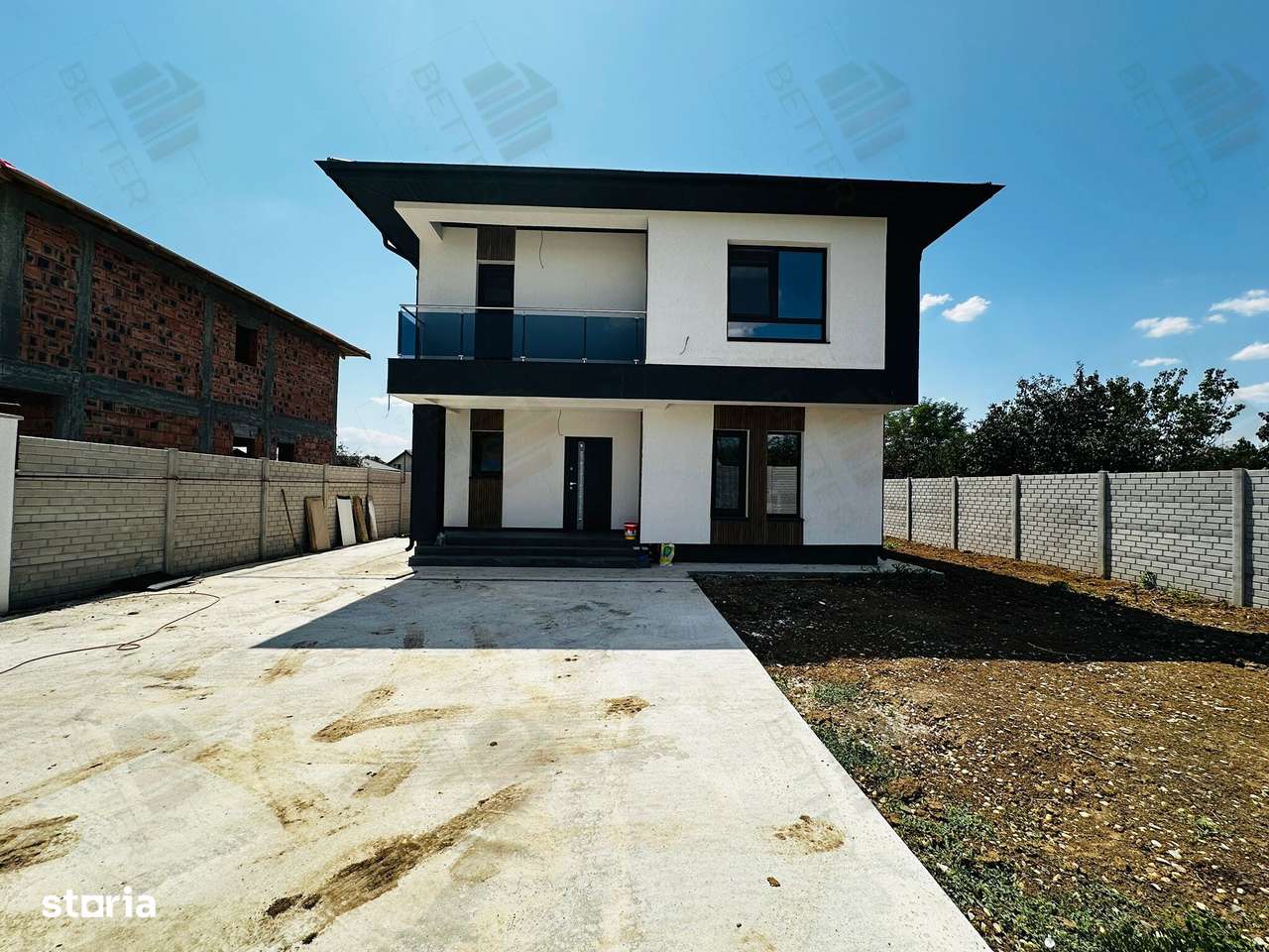 Vilă P+1 moderna – 5 camere | 3 băi | teren 370 mp – Comuna Berceni-2
