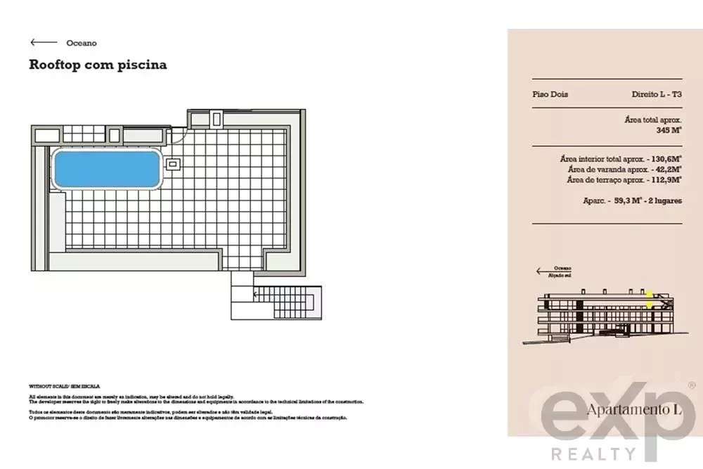 Apartamento T3 | Rooftop com Piscina - Grande imagem: 5/29