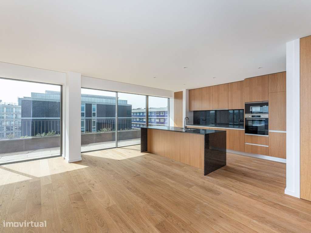 Apartamento T4 com 3 frentes em Matosinhos sul, no edifício Nautilus - Grande imagem: 5/57