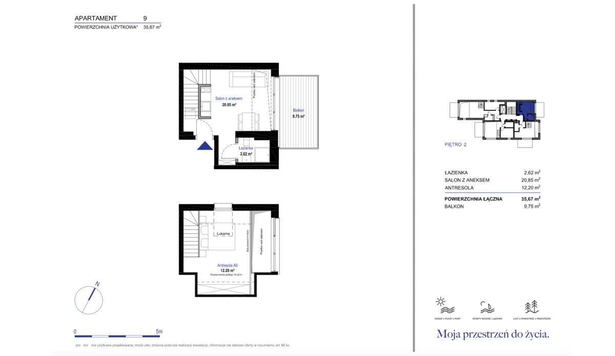 Jastarnia | Klimatyzowane apartamenty - Pełny obrazek: 5/7