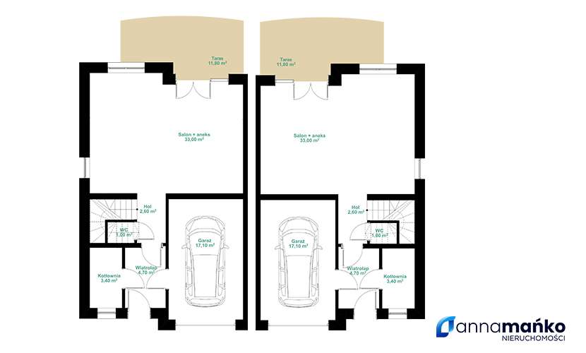 Nowoczesny dom z ogrodem i tarasem-5