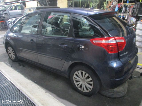 Carro MOT: 9HZ  9H01 CXVEL: 20DP33 CITROEN C4 PICASSO 1 2009 1.6HDI 110CV 5P CINZA AZULADO DIESEL - 4